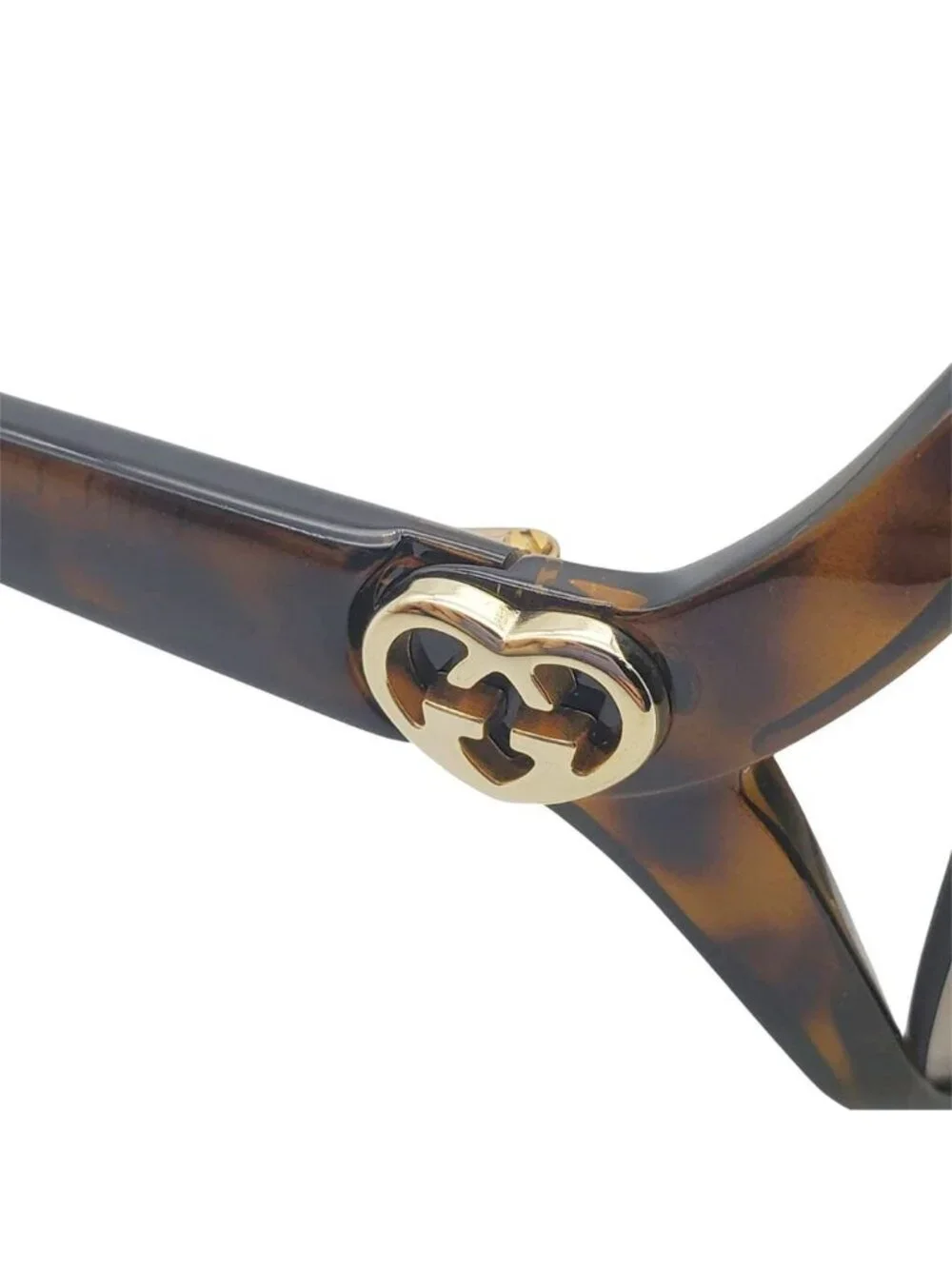 Gucci Sunglasses Bree Brown S Tortoiseshell Pattern GG Eyewear